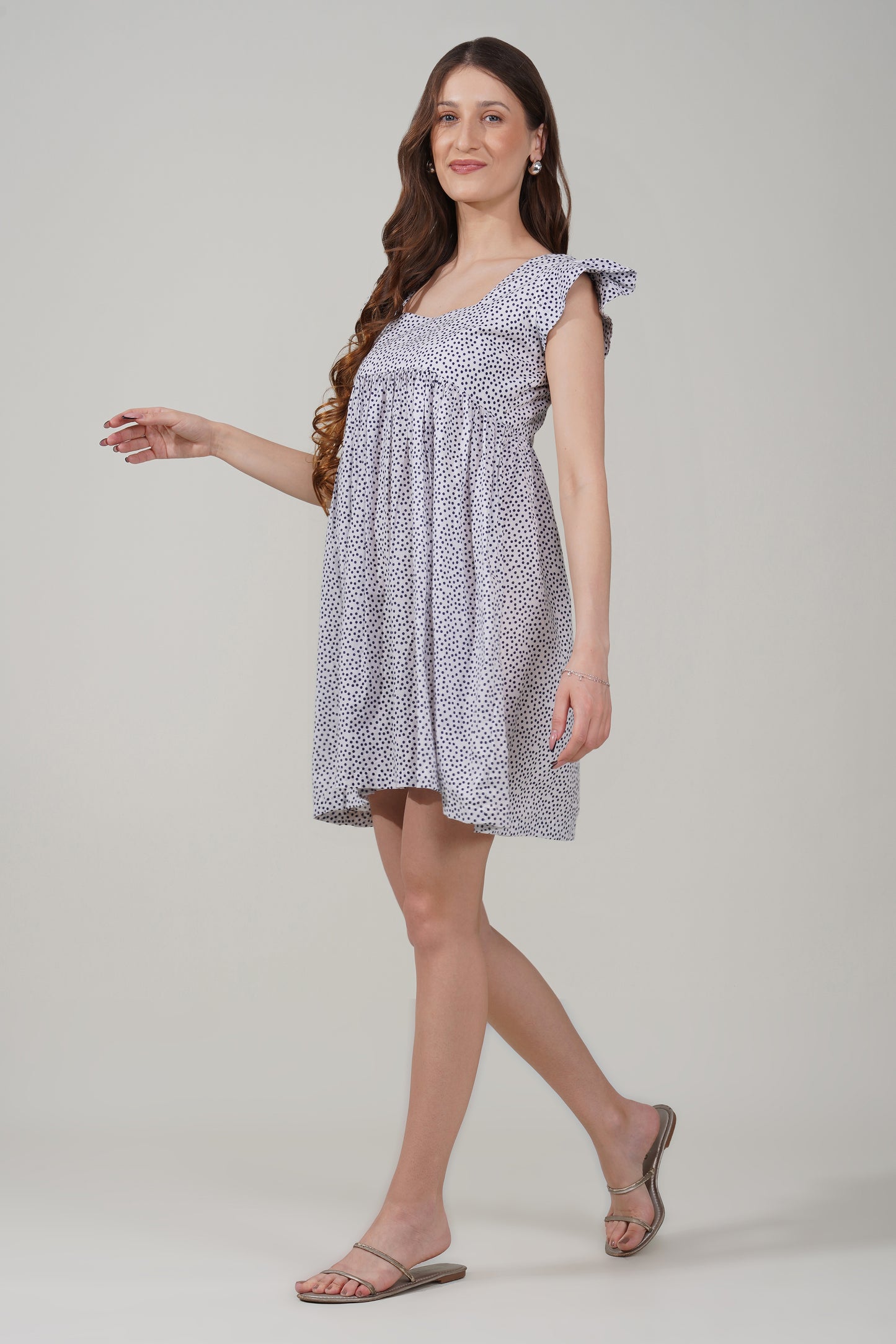 Speckled Charm Mini Dress
