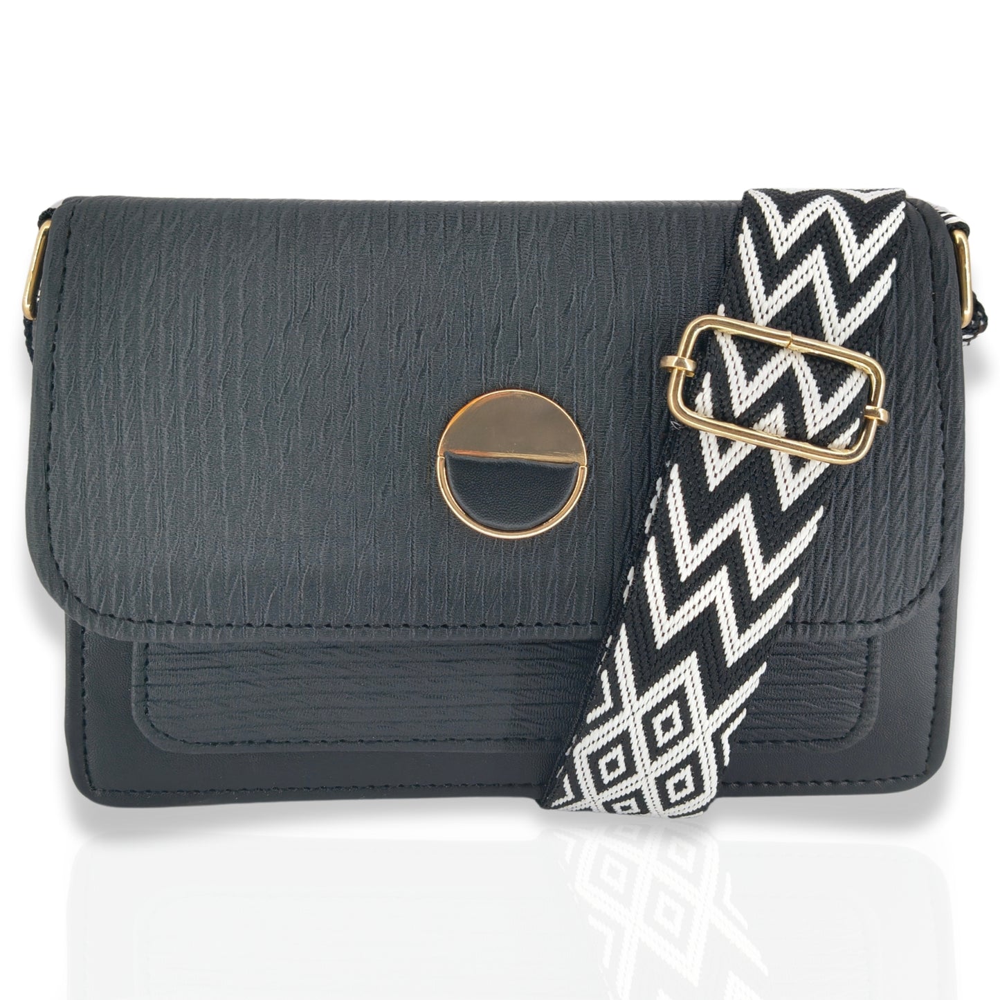 Madora Textured Crossbody Luxe Bag