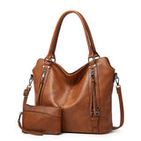 Luxe Dual-Tone CarryAll Bag
