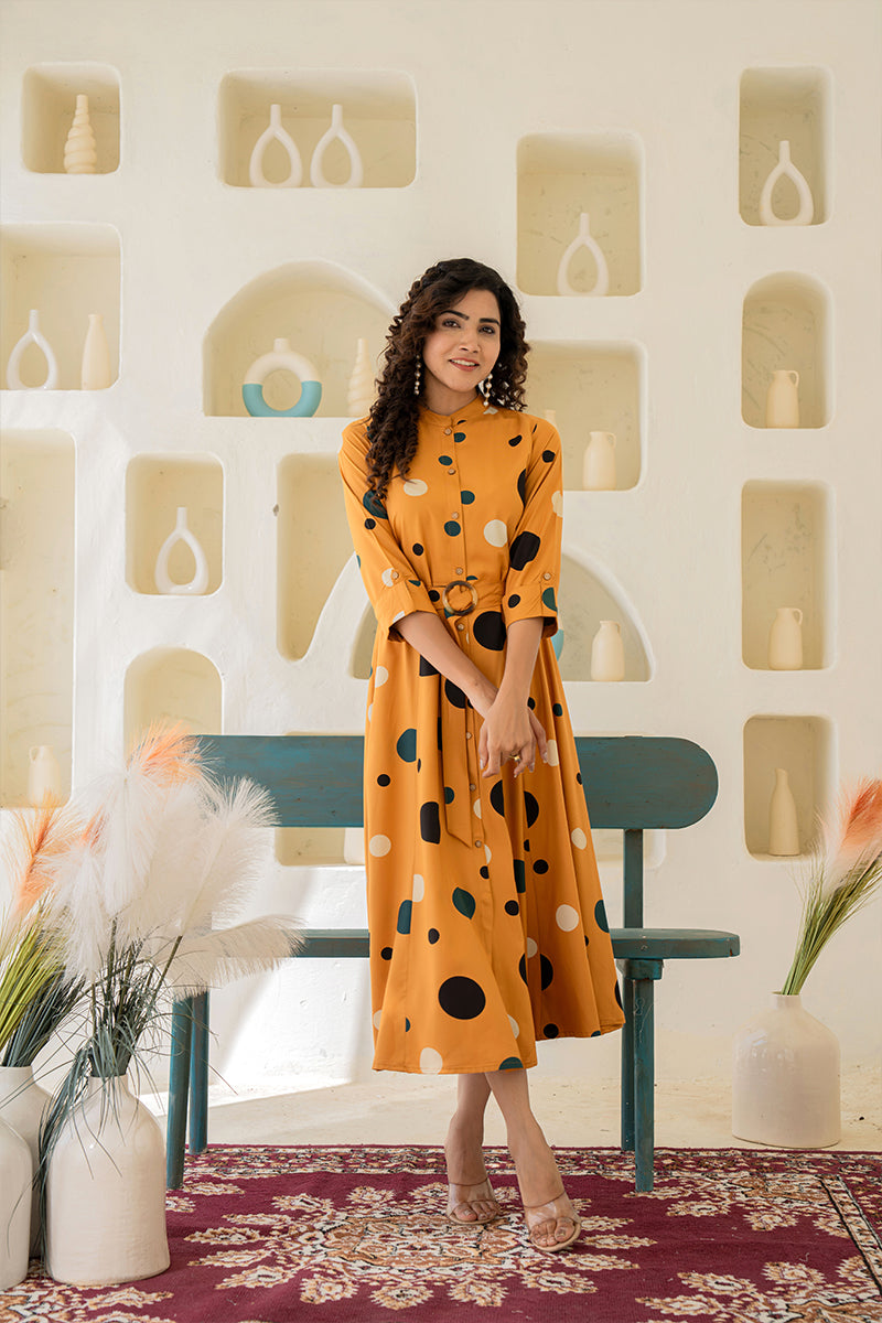 Rye long Shirt dress