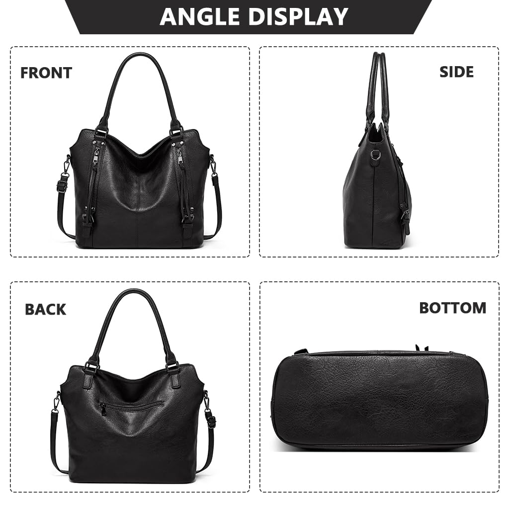 Luxe Dual-Tone CarryAll Bag