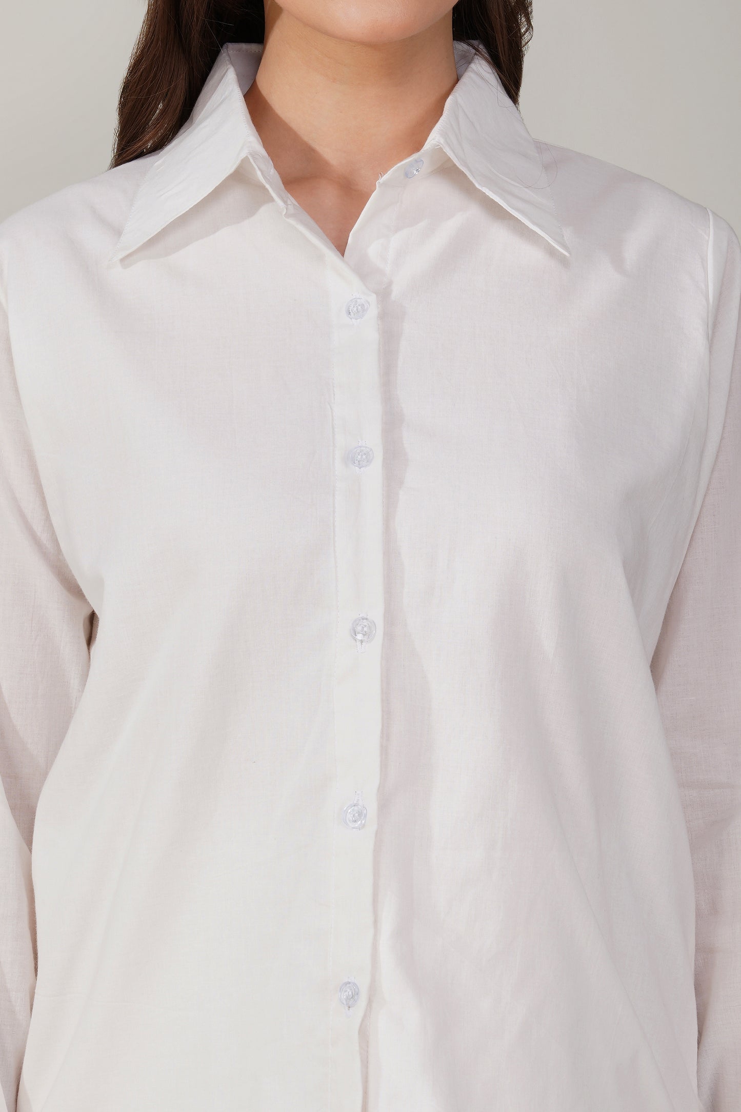 Ivory Grace Cotton shirt