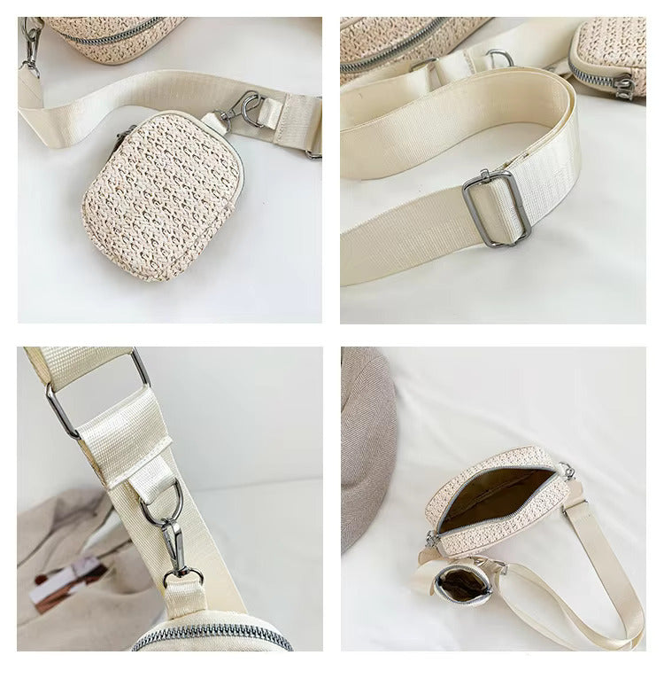 Dual Charm Sling Bag