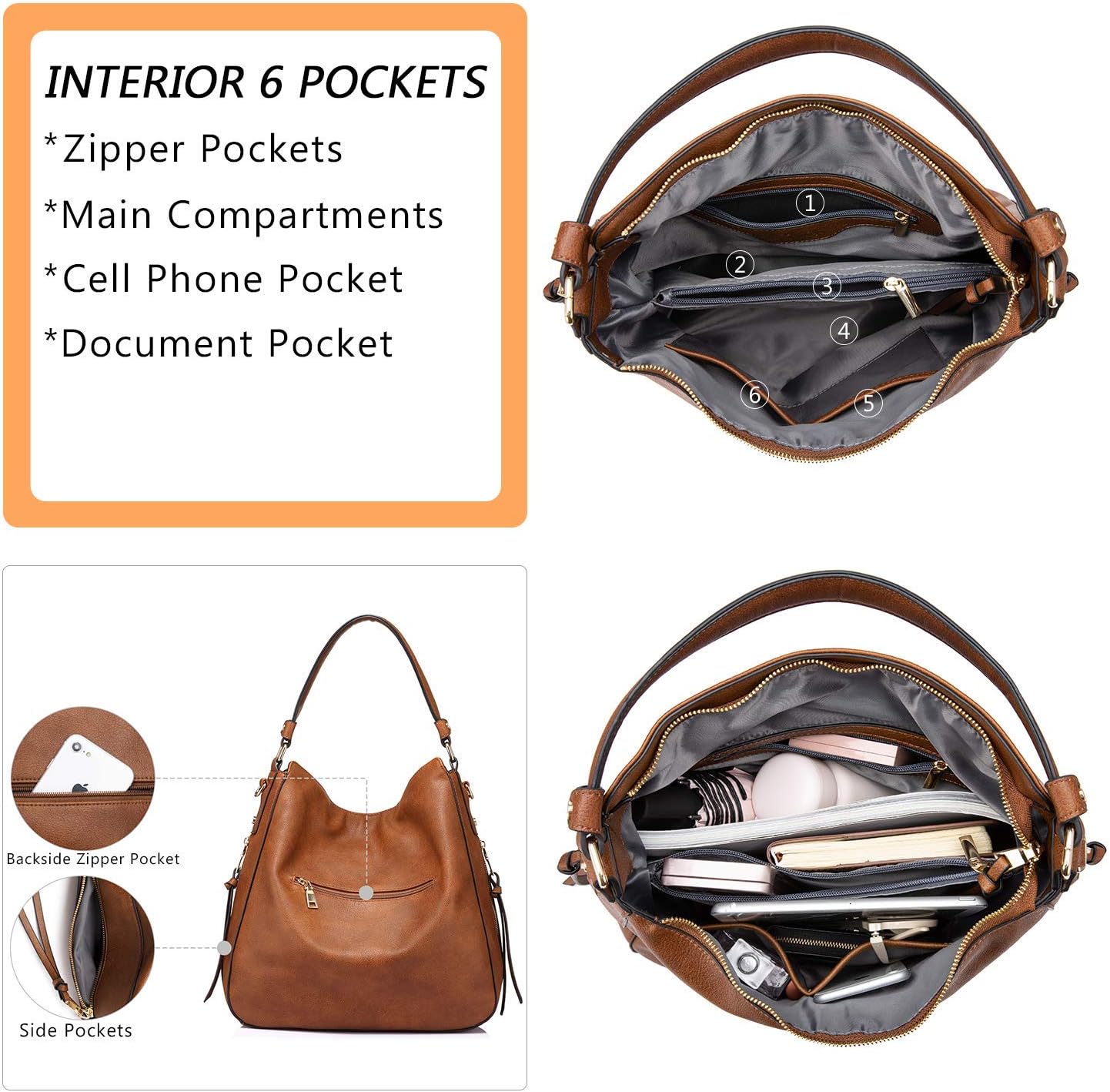 Heritage Luxe Hobo Bag