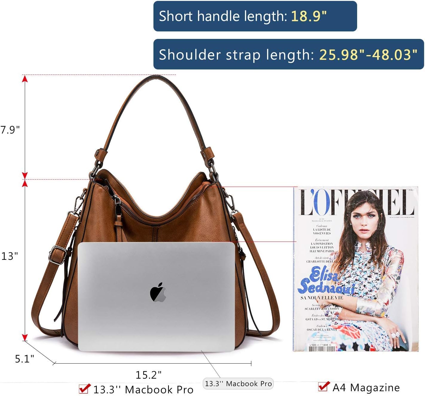 Heritage Luxe Hobo Bag