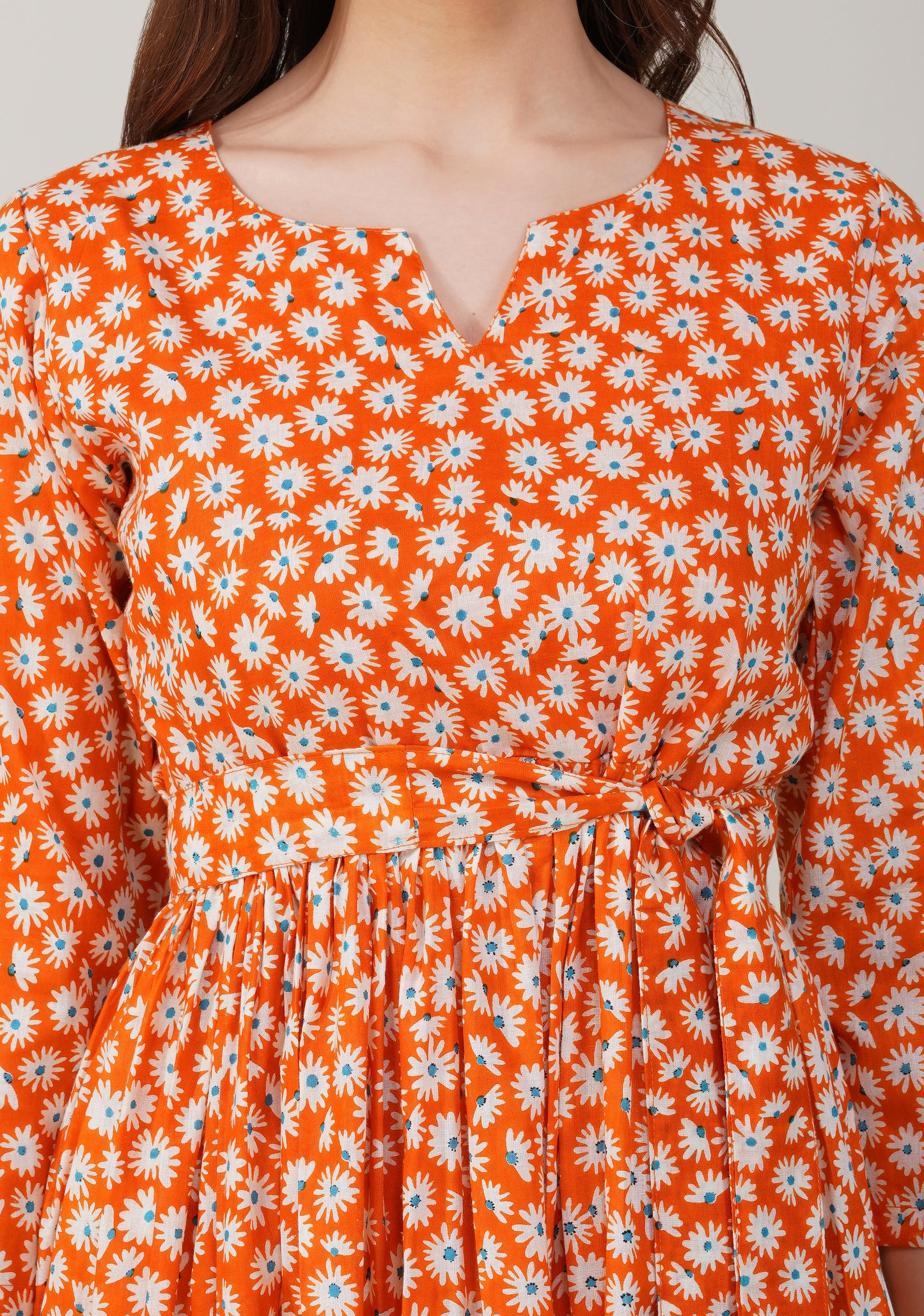 Sunny Bloom Daisy Midi Dress