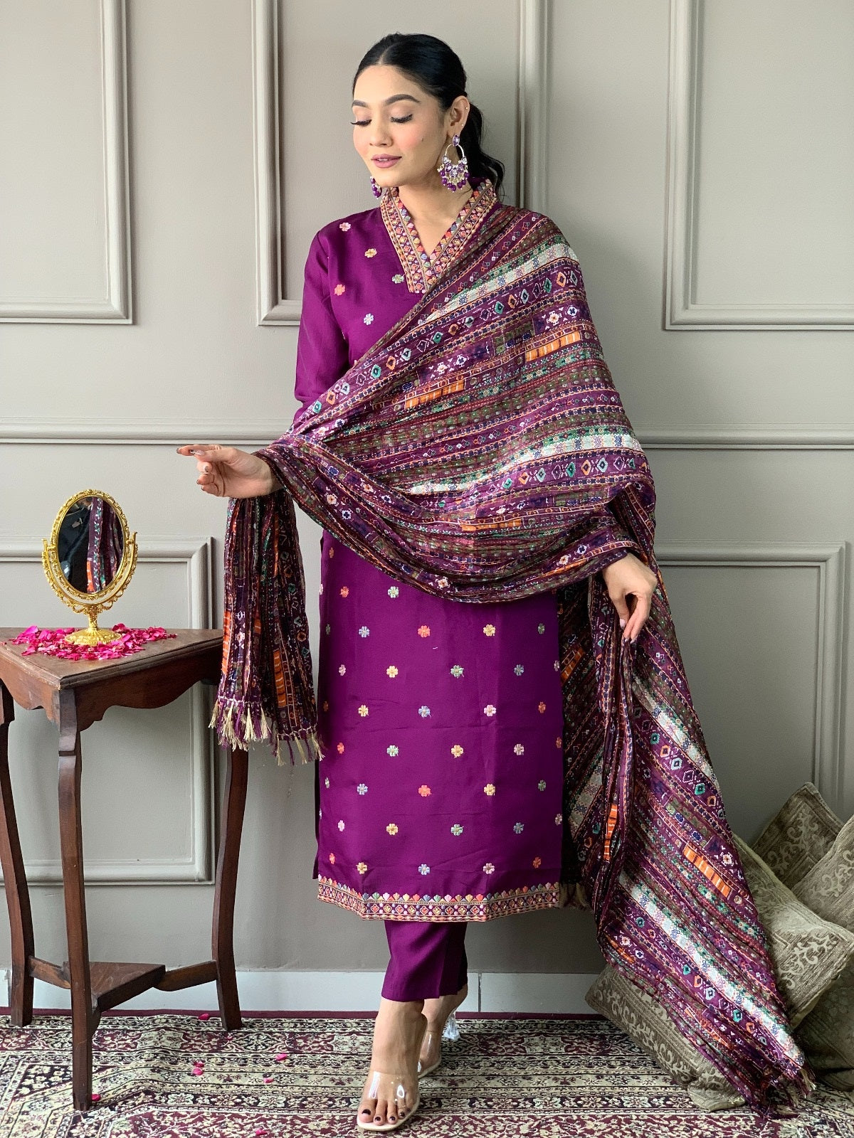 Heer-e-Banaras Suit Set