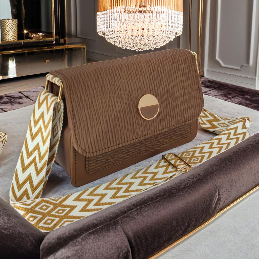 Madora Textured Crossbody Luxe Bag