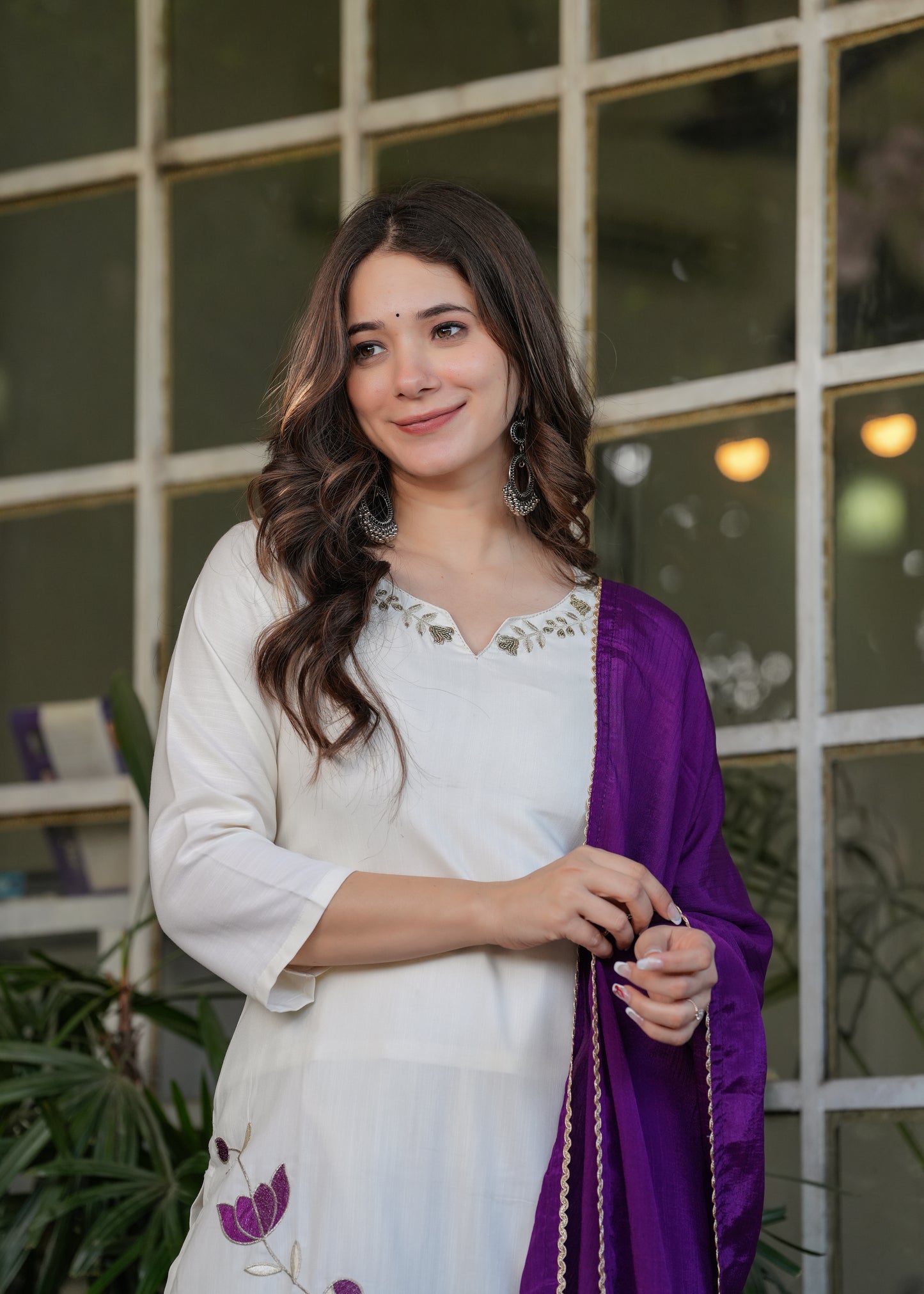 Zoya – Ivory Garden Kurta Set