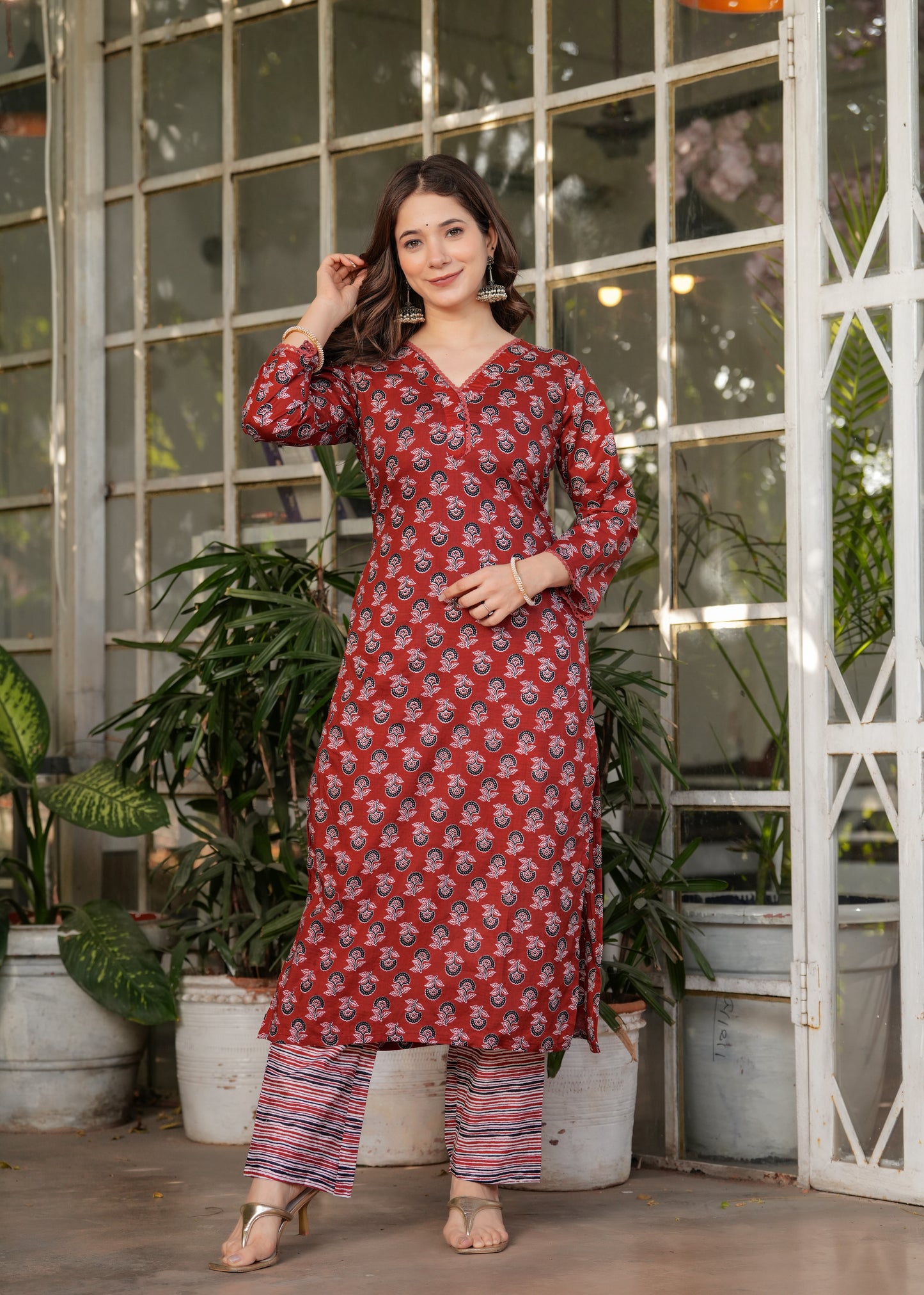 Gulbahar Rust Blossom Set
