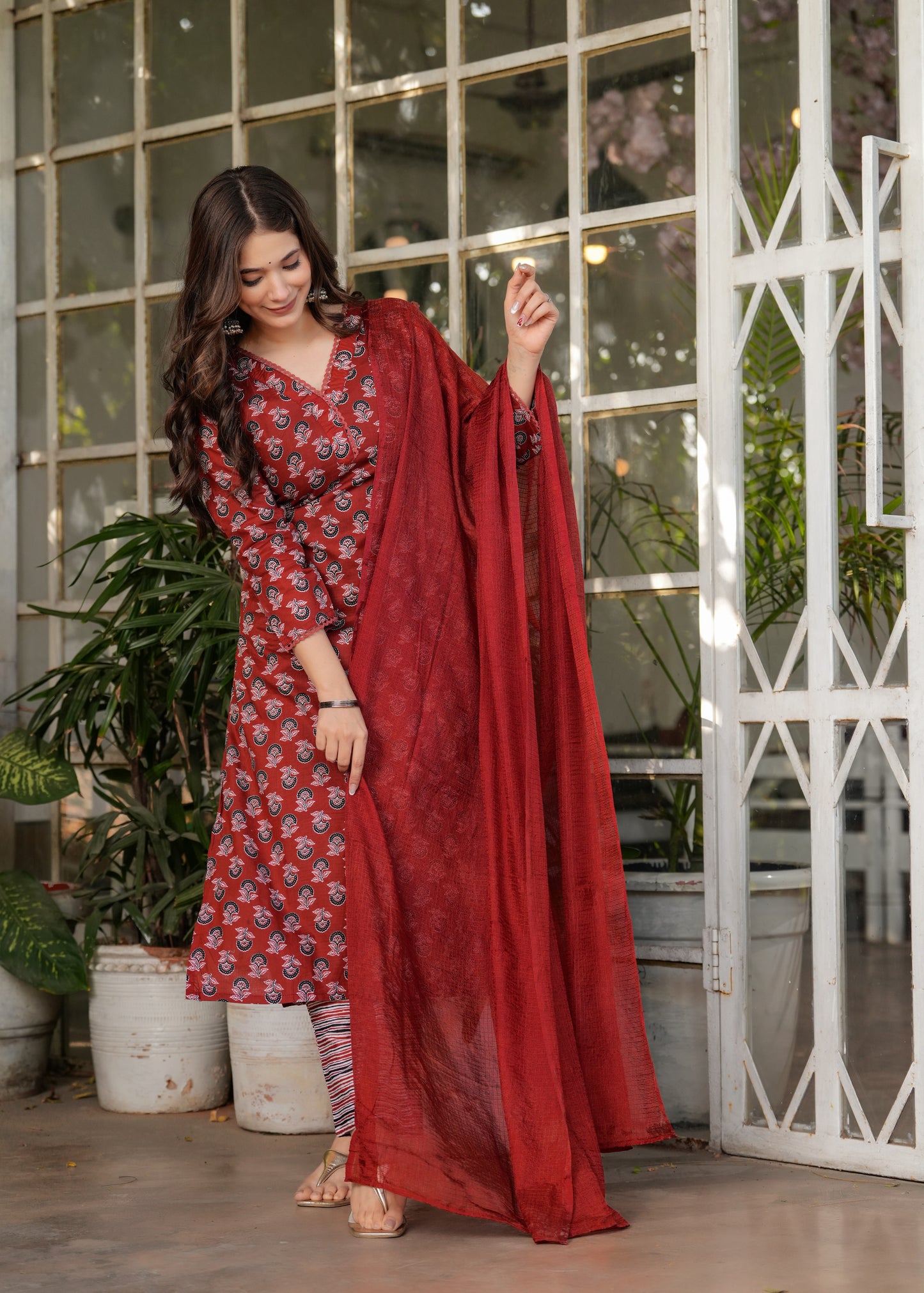 Gulbahar Rust Blossom Set