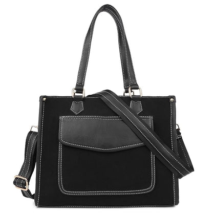 Urban Edge Structured Tote Bag