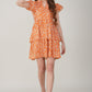 Sunny Daisy Tiered Mini Dress