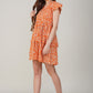 Sunny Daisy Tiered Mini Dress