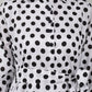 Classic Dotted Ruffle Dress