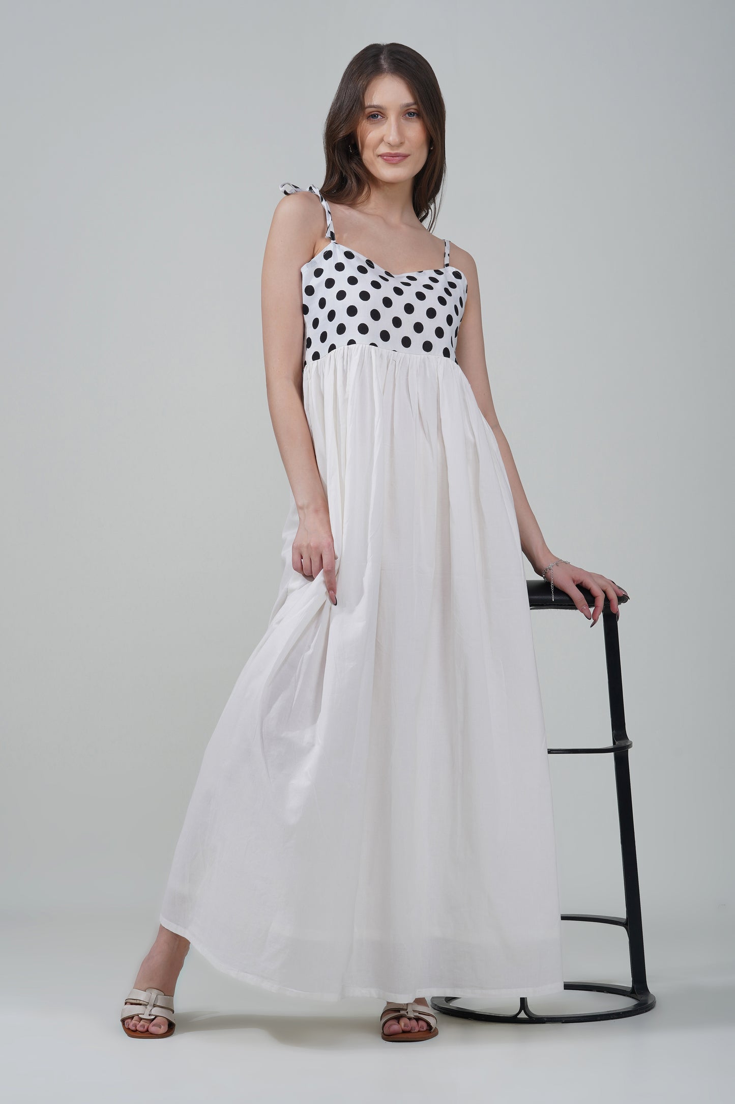 Polka Grace Maxi Dress