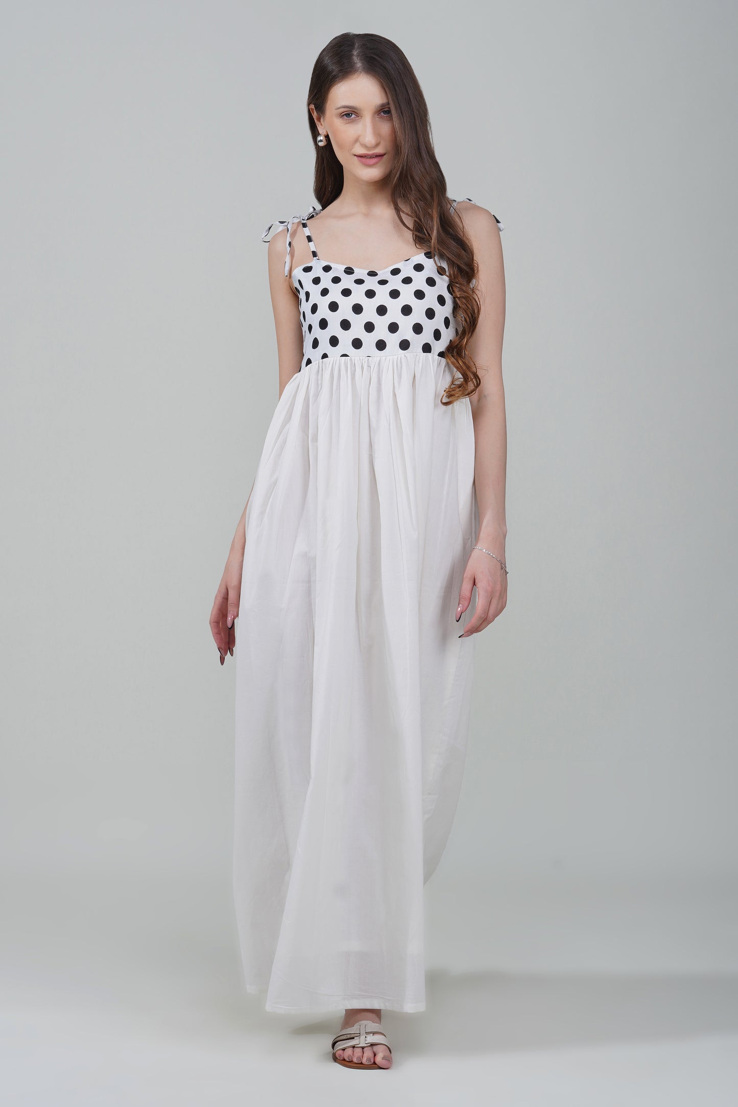 Polka Grace Maxi Dress