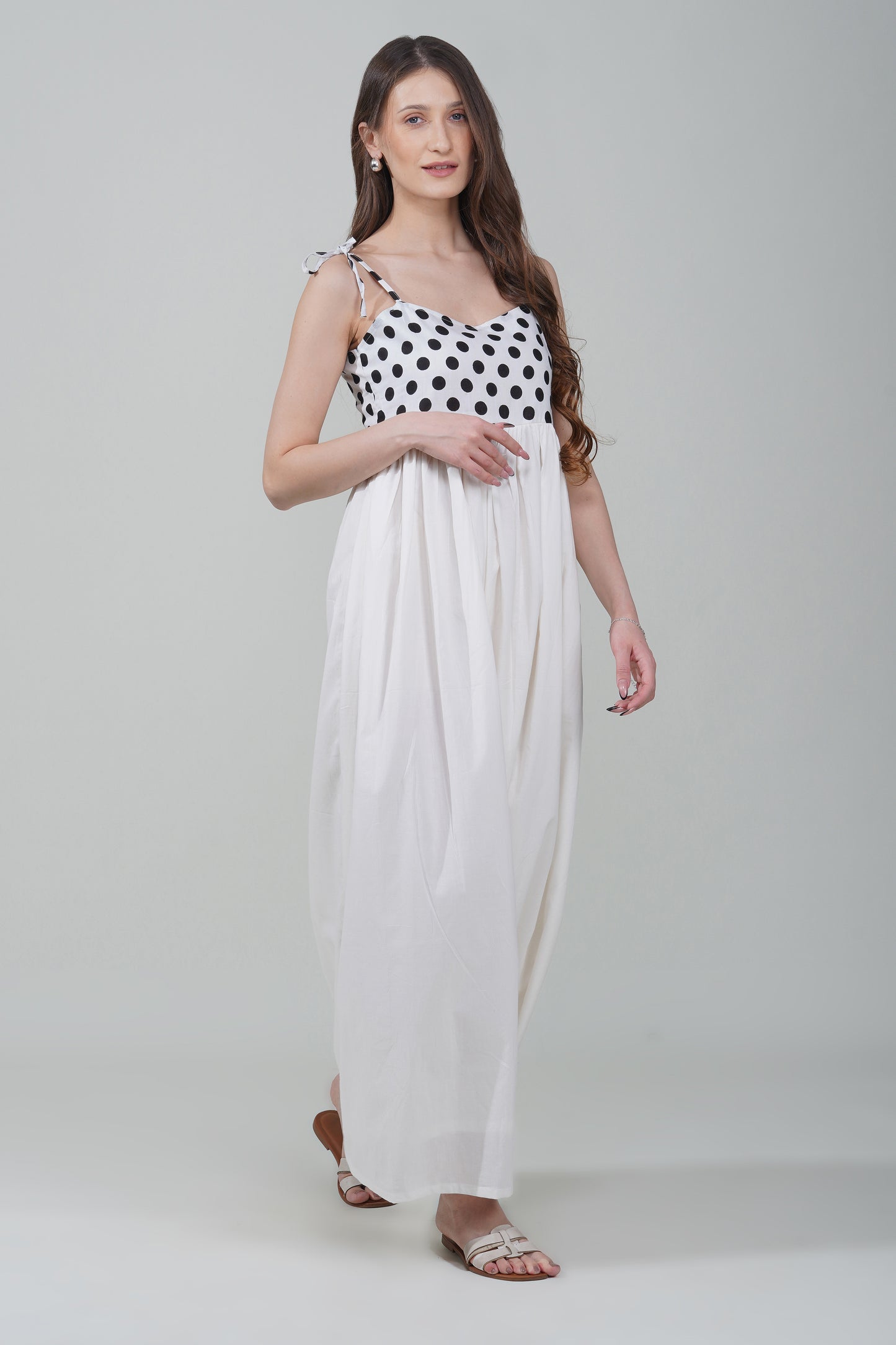 Polka Grace Maxi Dress