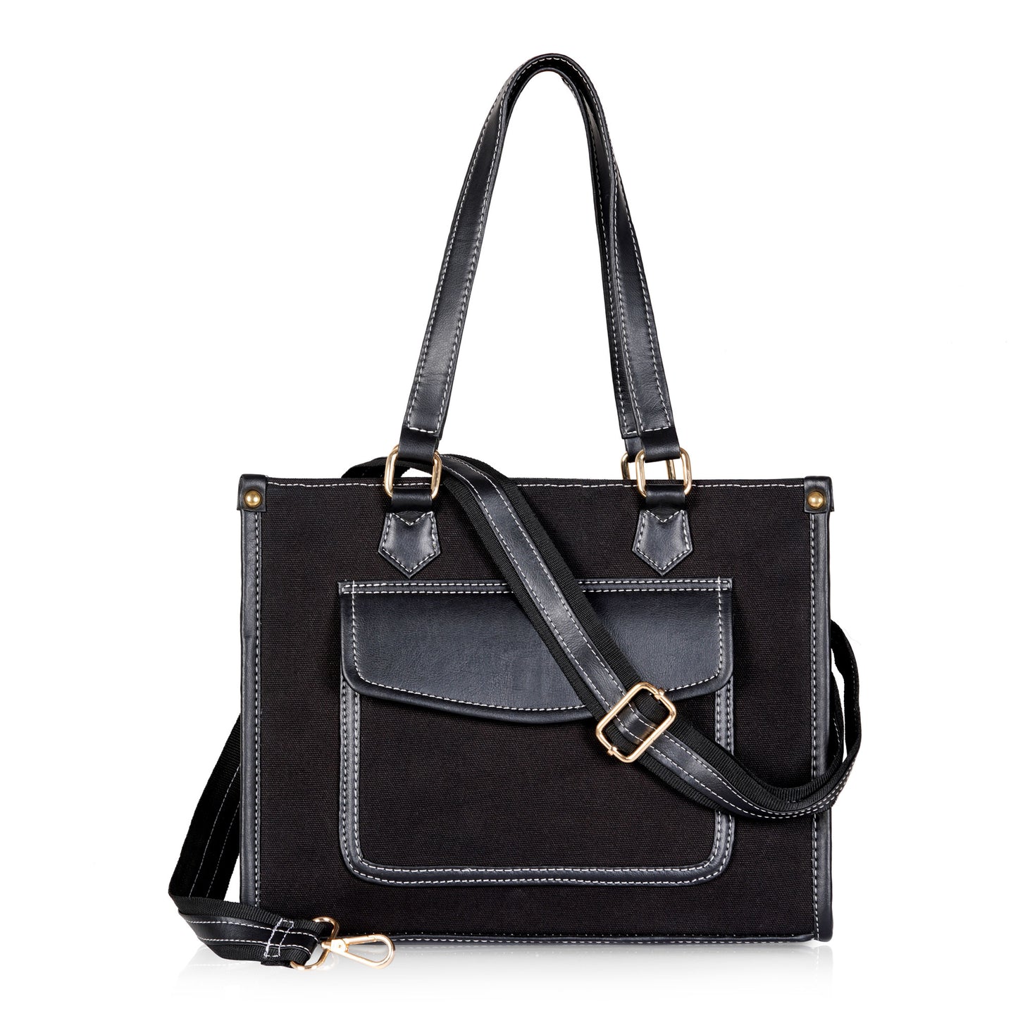 Urban Edge Structured Tote Bag