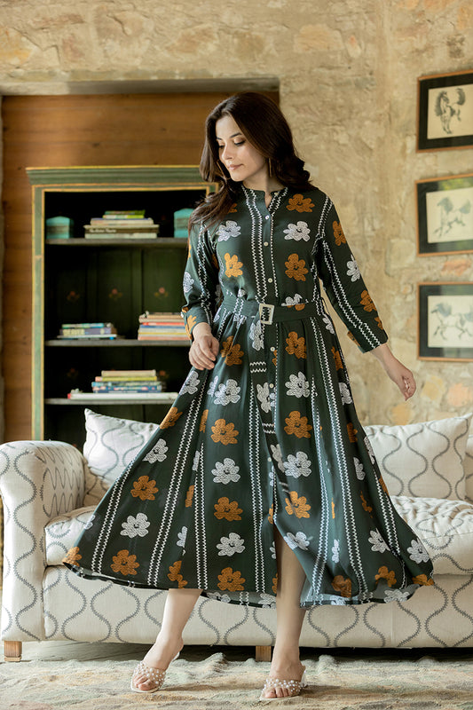 Cairo long Shirt dress