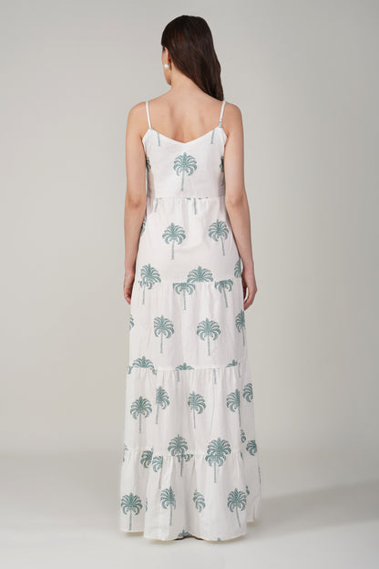 Palm Breeze Maxi Dress