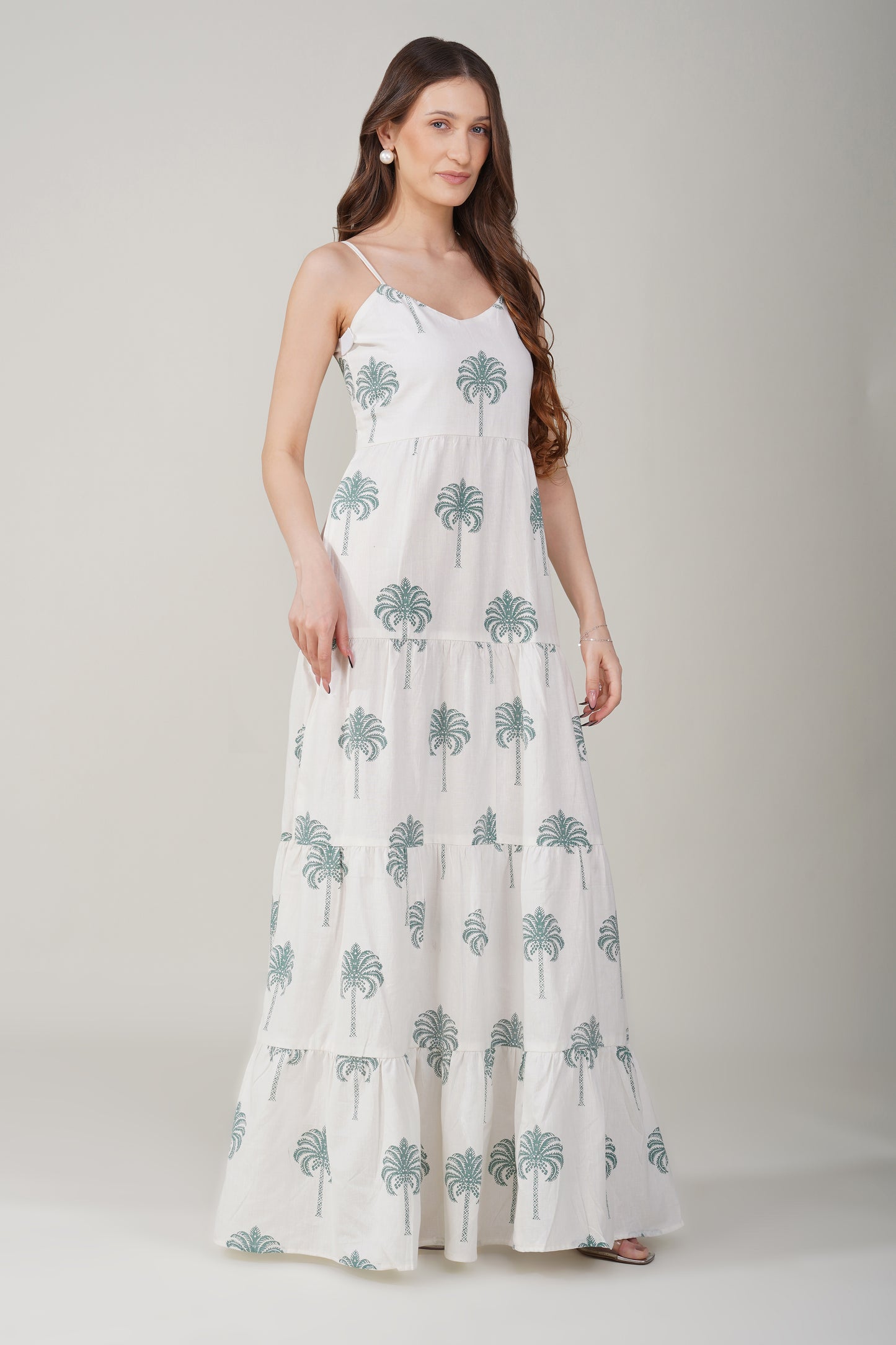 Palm Breeze Maxi Dress