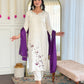 Zoya – Ivory Garden Kurta Set