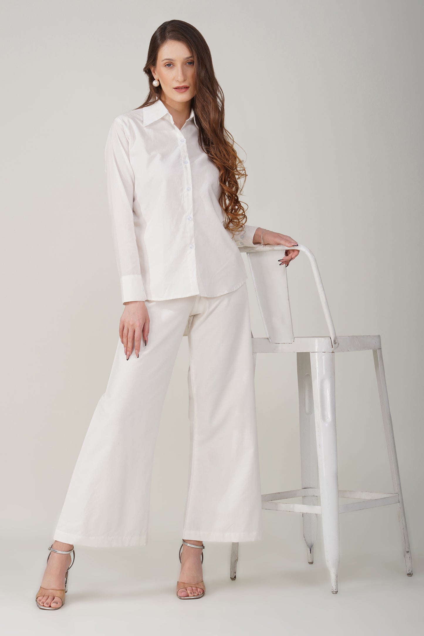 Ivory Grace Cotton shirt