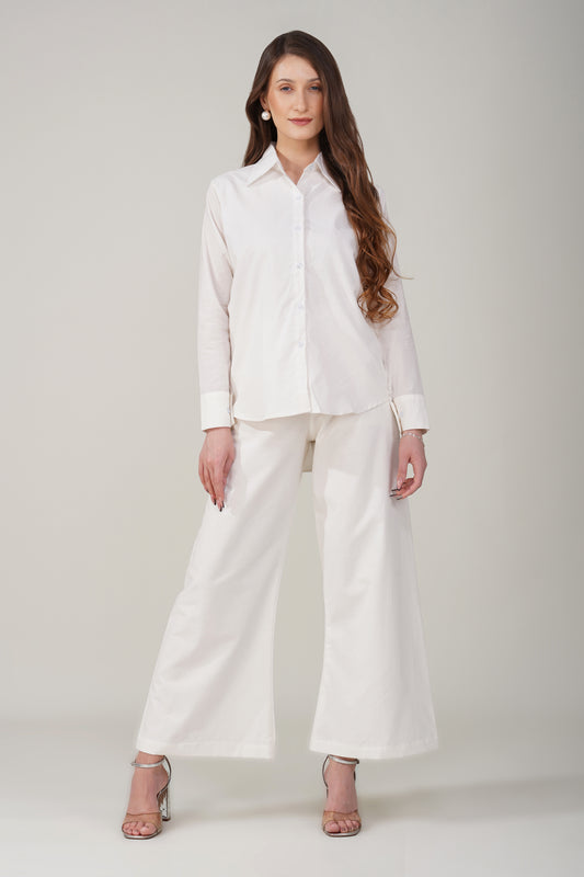 Ivory Grace Cotton shirt
