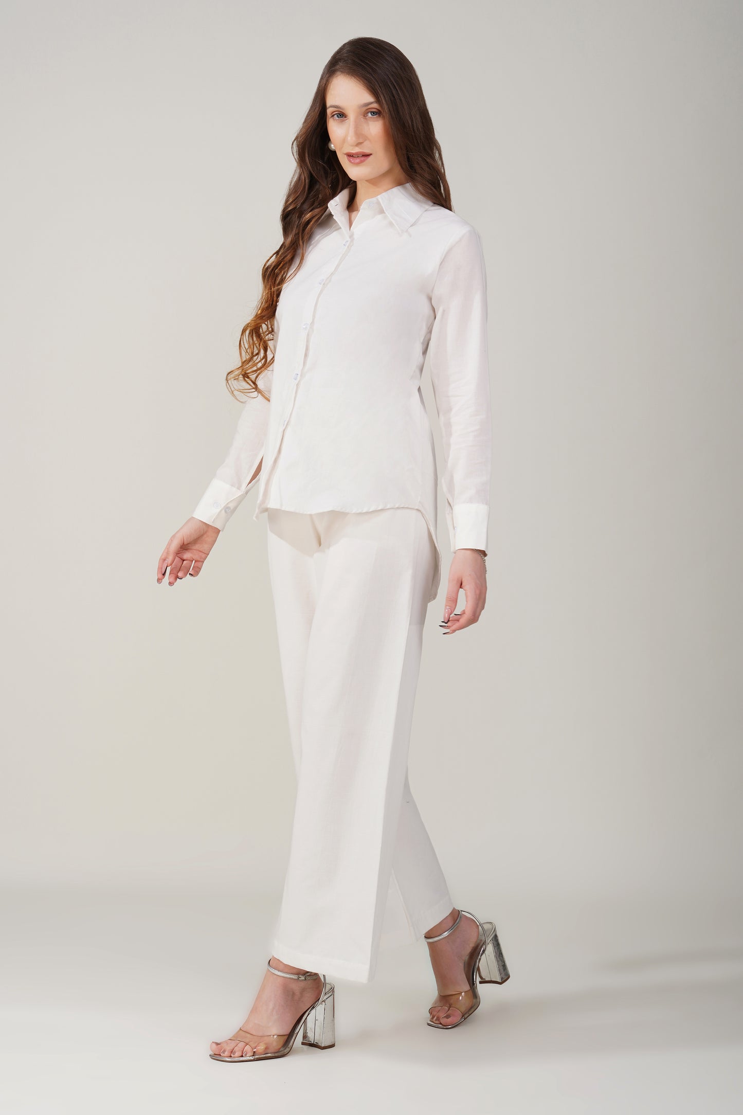 Ivory Grace Cotton shirt