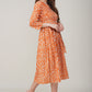 Sunny Bloom Daisy Midi Dress