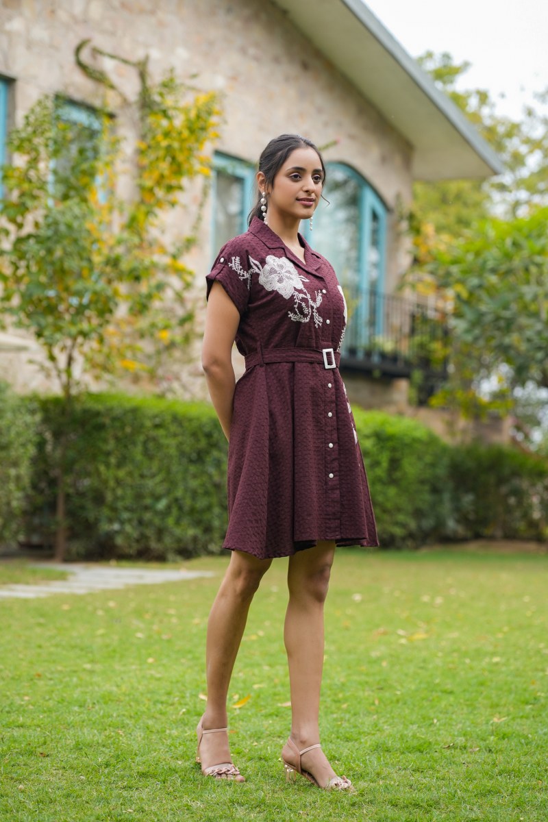 Remi shirt dress