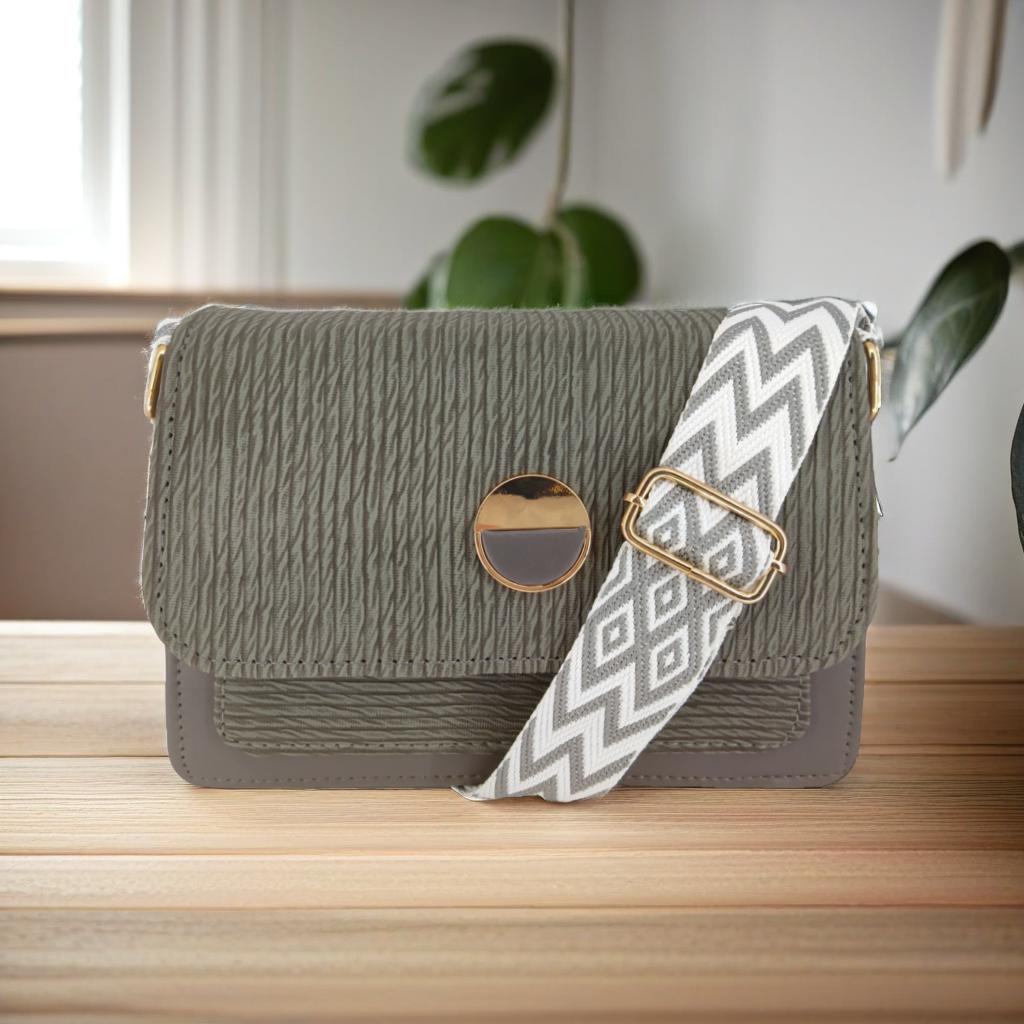 Madora Textured Crossbody Luxe Bag