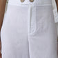 Ivory wide leg pants
