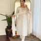 Ziya – Off-White Mirror Embroidered Kurta Set