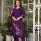 Ira – Plum Blossom Kurta Set