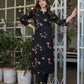 Zoya Noir Floral Co-ord Set