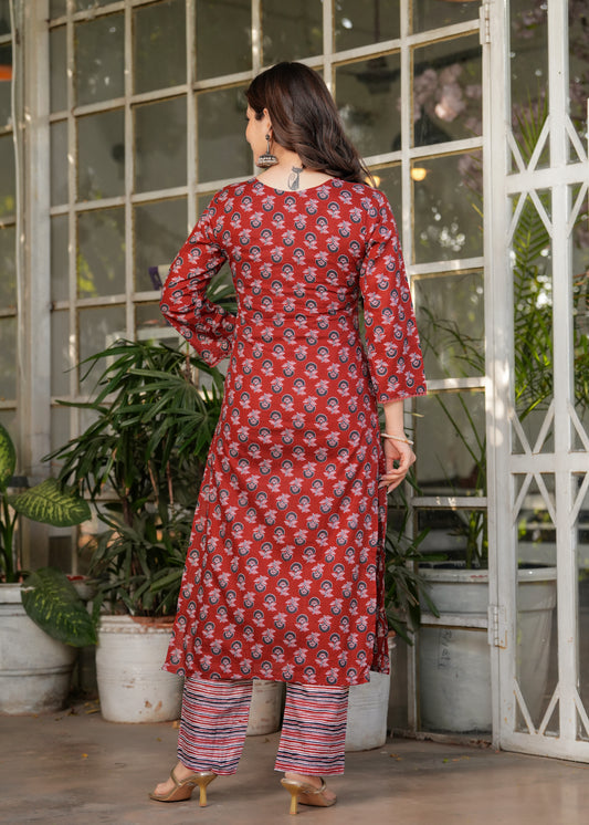 Gulbahar Rust Blossom Set