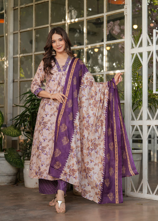 Zehra Lavender Bloom Set
