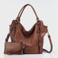Luxe Dual-Tone CarryAll Bag